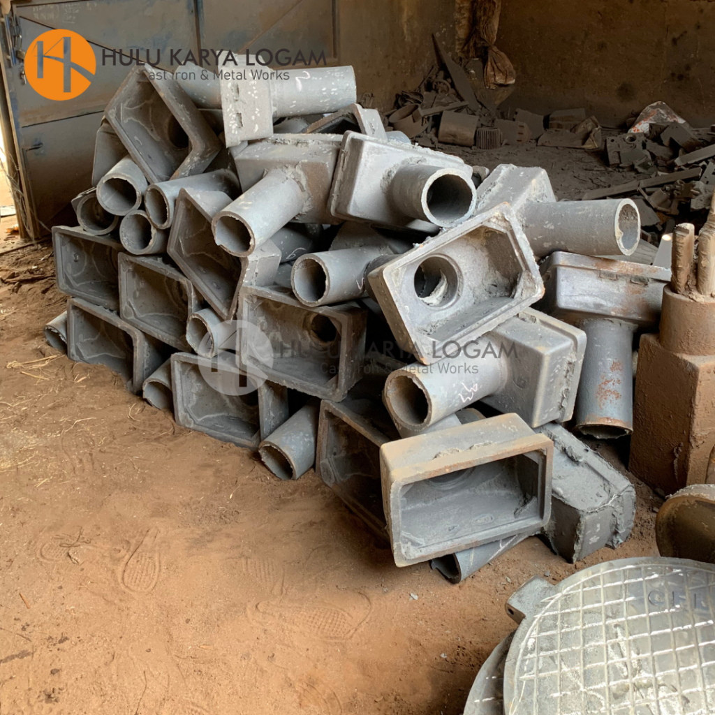 Deck drain cast iron produksi Hulu Karya Logam untuk sistem drainase bangunan