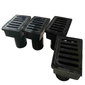 deck drain cast iron ukuran 6 inch - 150mm