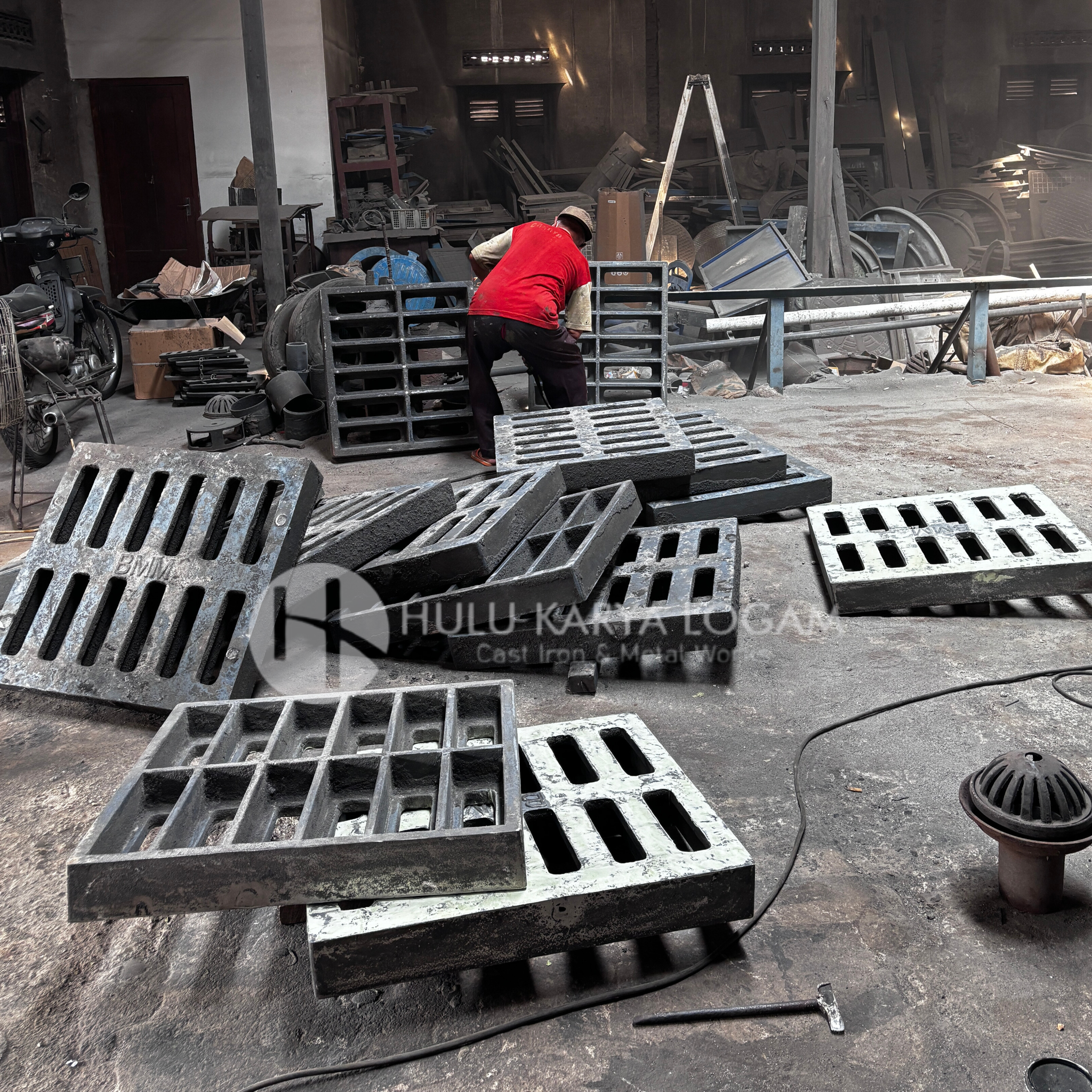 grill gutter heavy duty 12 ton