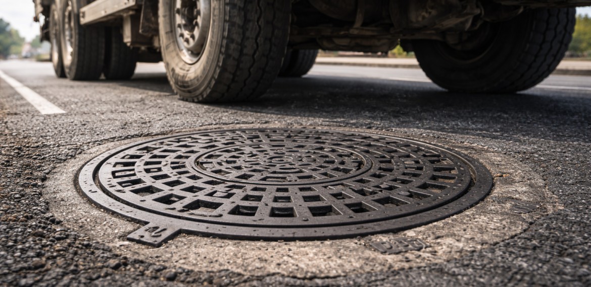 heavy duty manhole cover