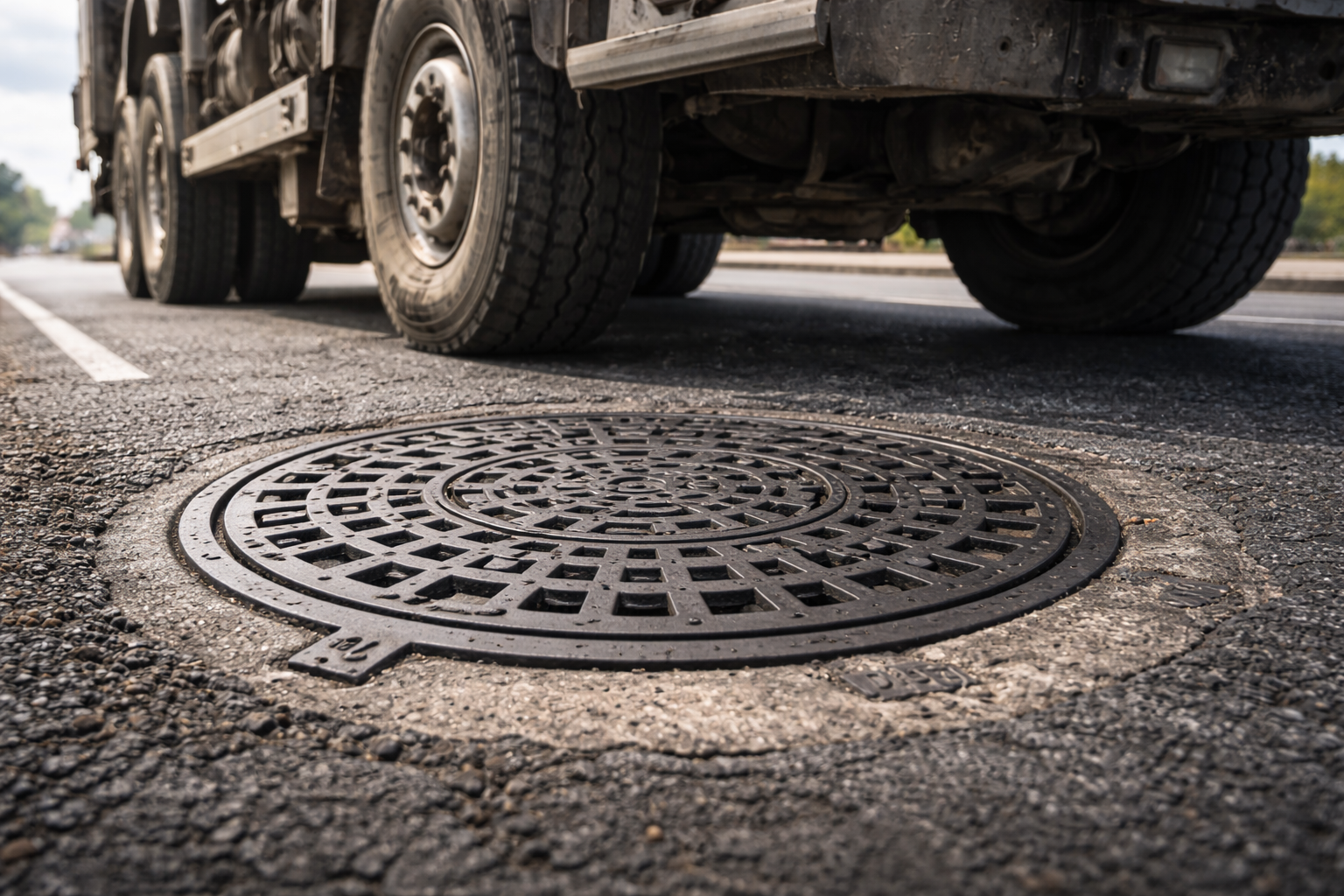 heavy duty manhole cover