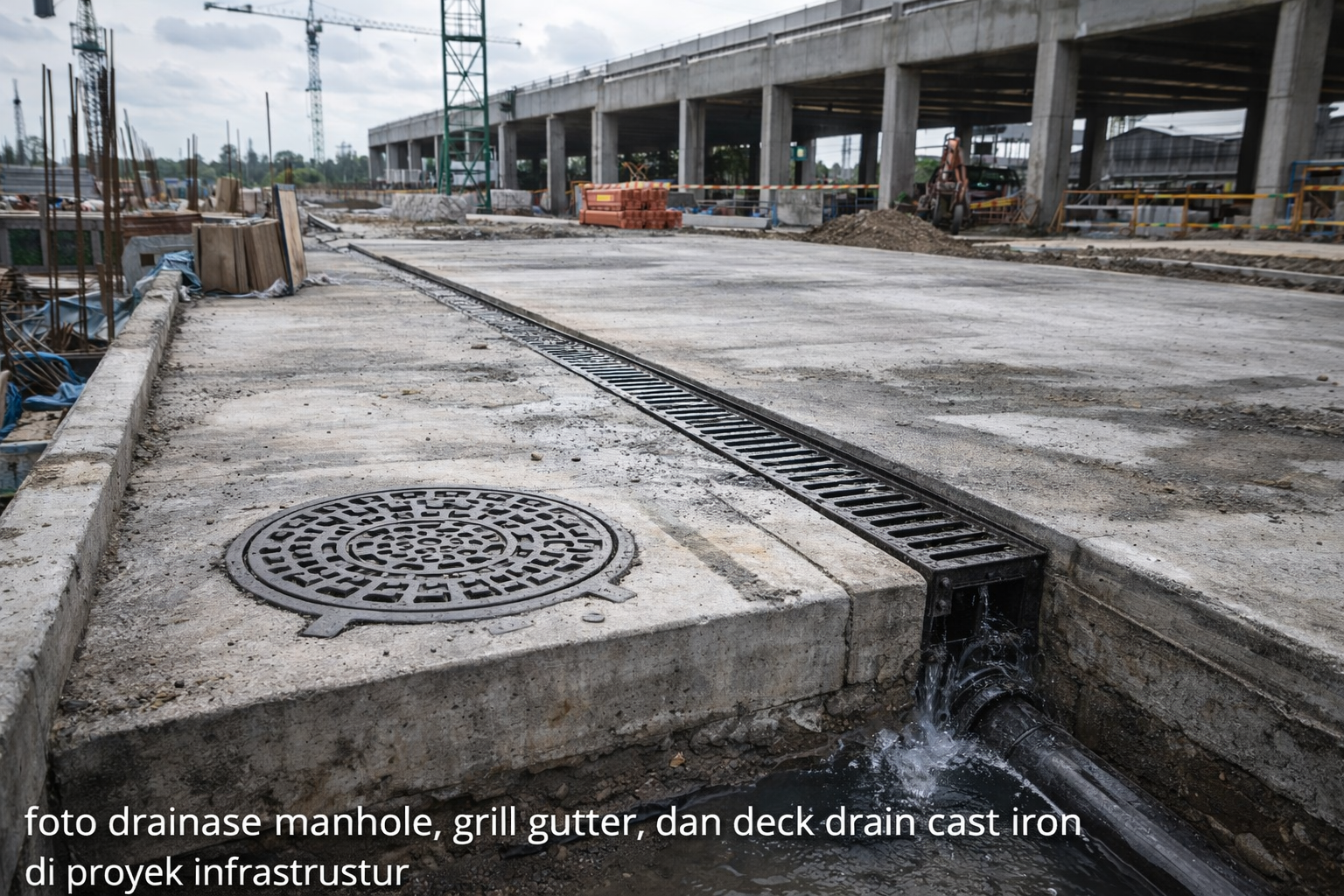 drainase proyek infrastruktur
