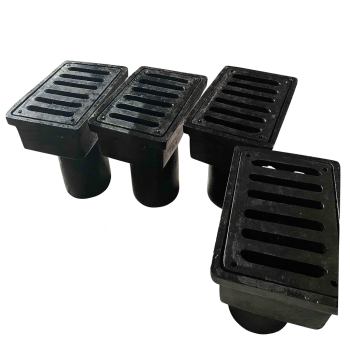 deck drain cast iron ukuran 6 inch - 150mm